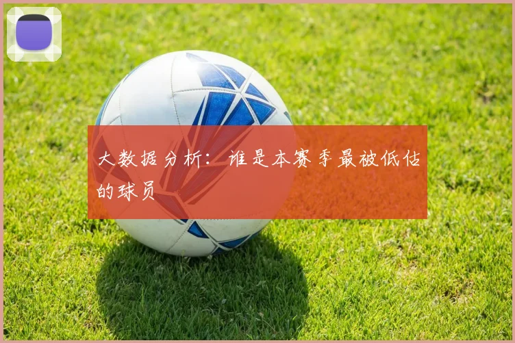大数据分析:谁是本赛季最被低估的球员